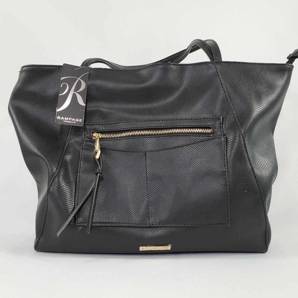 RAMPAGE Black Shoulder bag/Tote  NWT